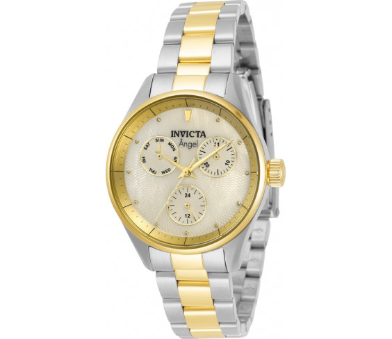 Годинник з браслетом Invicta Angel Women's White Watch - 34mm - Bundle (31365-MOM)