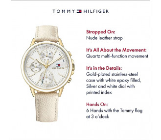 Жіночий годинник Tommy Hilfiger 1781790 Champagne
