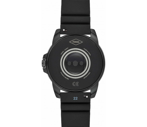 Годинник Fossil 44mm Gen 5E Stainless Steel and Silicone Touchscreen Smart Watch with Heart Rate Годинник Fossil 44mm Gen 5E Stainless Steel and Silicone Touchscreen Smart Watch with Heart Rate