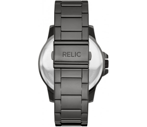 Годинник Rylan Three-Hand Black Metal Watch Gift Set with Bracelet Accessories (Model: ZR97000)