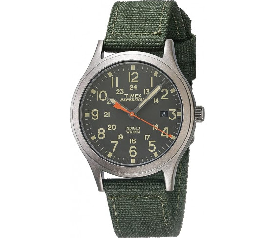 Годинник Timex Unisex TW4B13900 Expedition Scout 36mm Green/Black