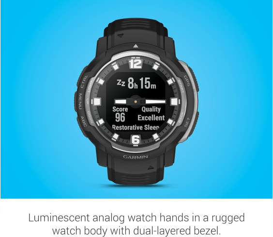 Годинник Garmin Instinct Crossover чорний