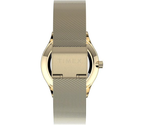 Годинник Timex Women's Easy Reader Watch (Gold-Tone/Gold-Tone/White/32mm) - B0977R88TR