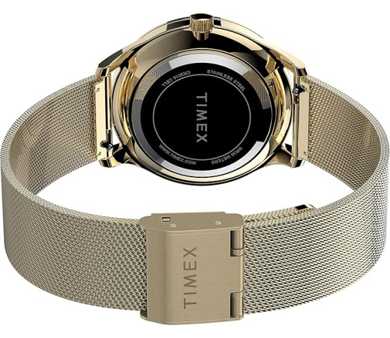 Годинник Timex Women's Easy Reader Watch (Gold-Tone/Gold-Tone/White/32mm) - B0977R88TR