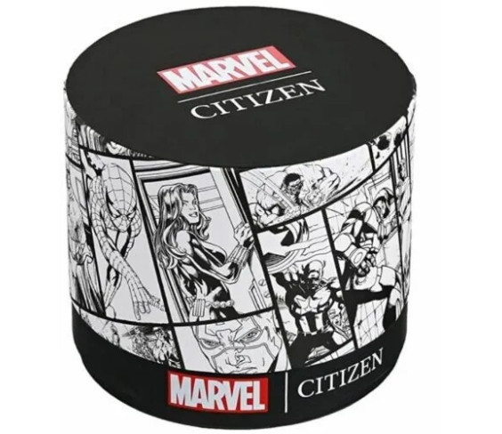 Чоловічий годинник Citizen Eco-Drive Captain America Men's Camouflage Nylon Watch (модель AW1367-05W)